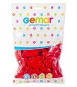 BALON G110 PASTEL 12-CZERWONY 100 SZT.
